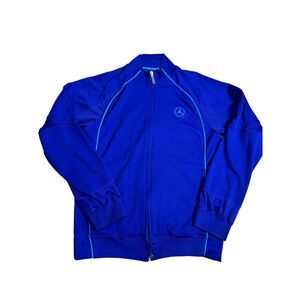 Nike Air Jordan Purple Dri Fit Full Zip Track Jacket Warm Up Men's Small‎